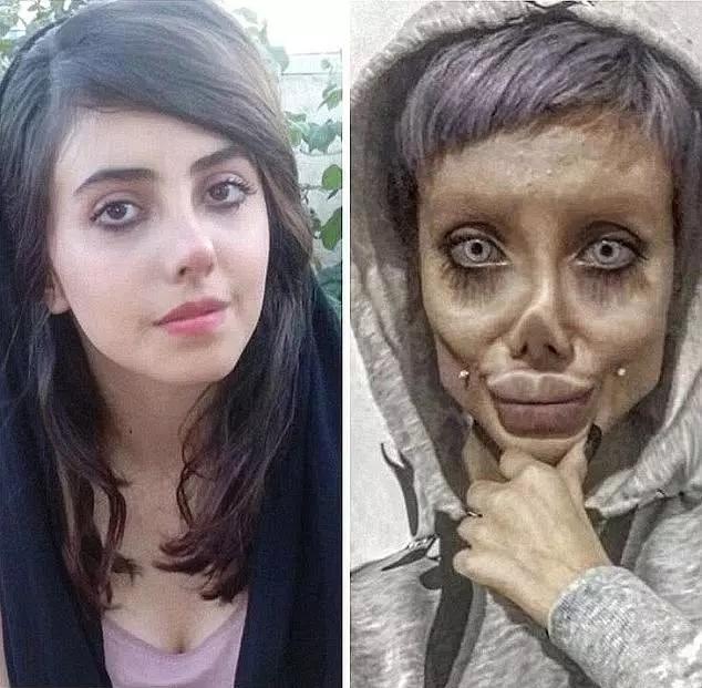 «Зомби Анджелина» попала в тюрьму. Как она?