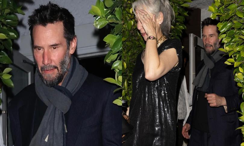 Киану Ривз на свидании