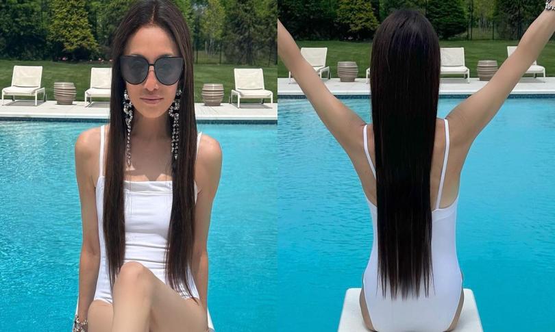 74-летняя Вера Ванг демонстрирует свое вечно молодое тело в купальнике