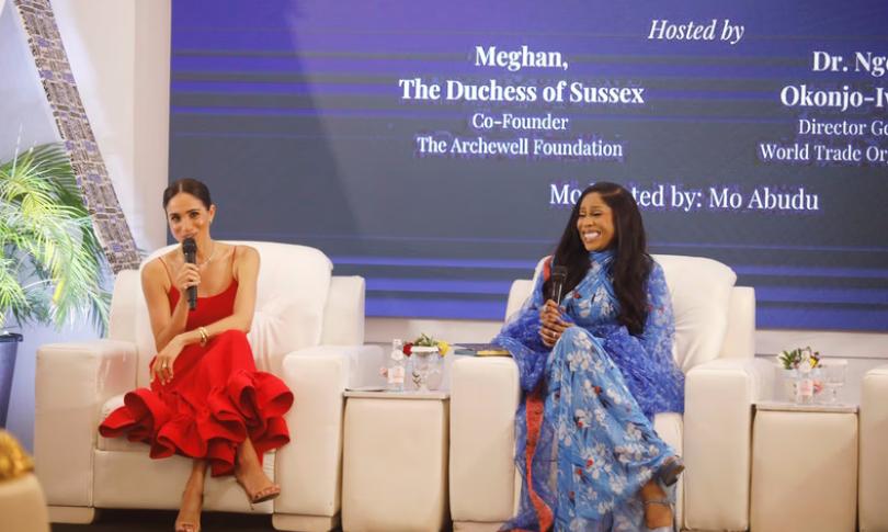 Меган Маркл на встрече женщин-лидеров в Нигерии