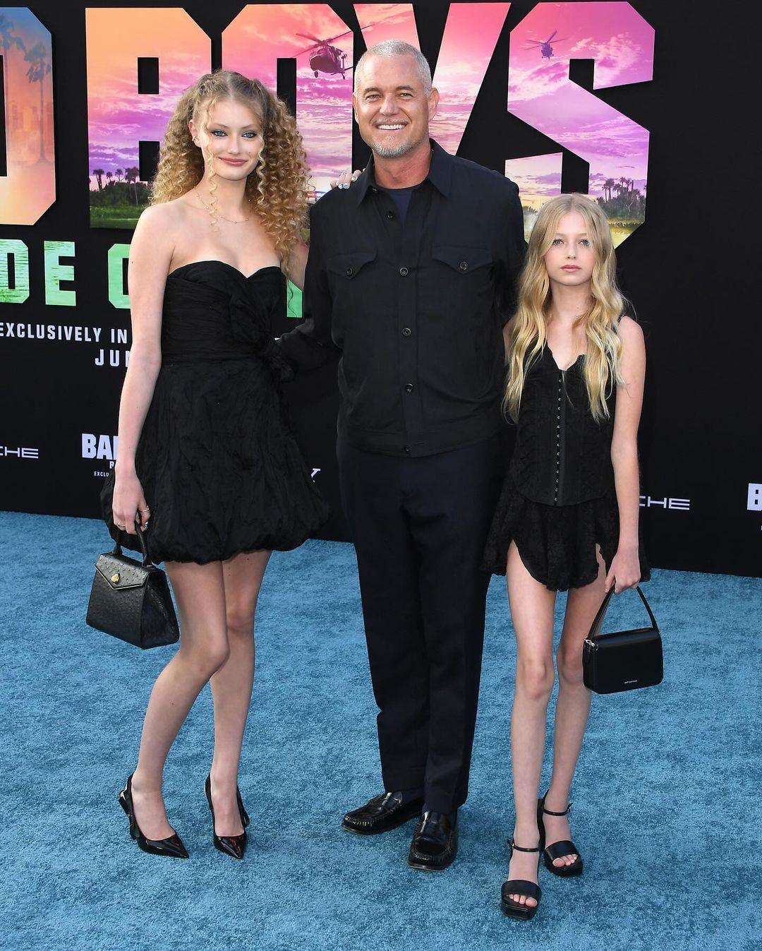 Эрик Дейн с дочерьми