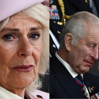 Королева Камилла и король Чарльз пролили слезы во время выступления ветерана