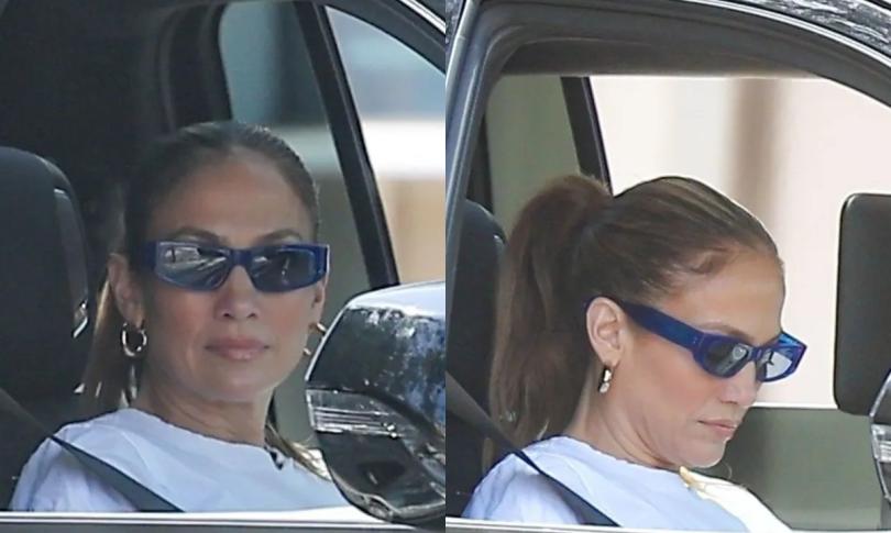 Грустную Дженнифер Лопес заметили фотожурналисты