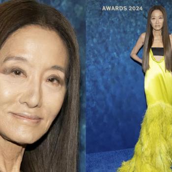 75-летняя Вера Вонг показала живот в SKIN TOP. Время для нее остановилось?