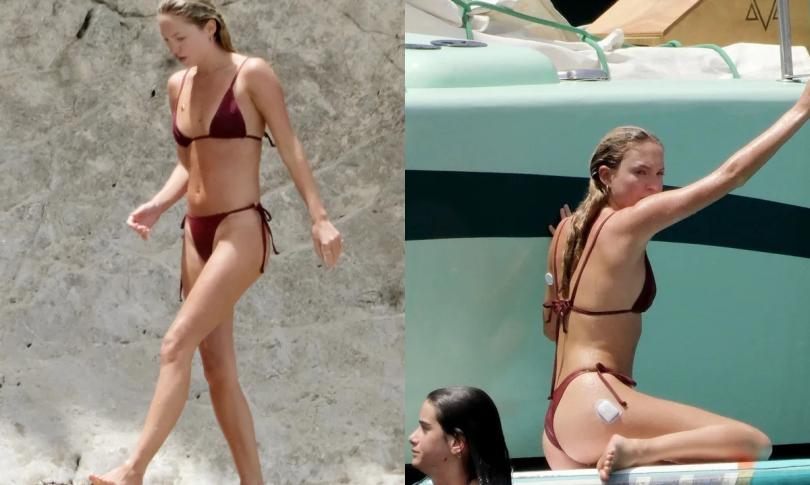 21-летняя дочь Кейт Мосс в бикини на яхте