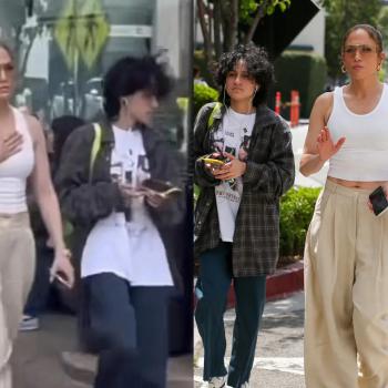 Разъяренная Дженнифер Лопес умоляет фотографов оставить ее одну во время шоппинга с дочерью