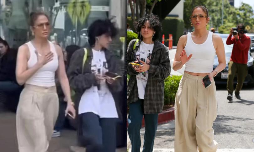 Разъяренная Дженнифер Лопес умоляет фотографов успокоиться