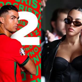 ЕВРО-2024. Джорджина Родригес в костюме BRAVE на трибунах. Вот как она поддержала любимого в матче против Турции