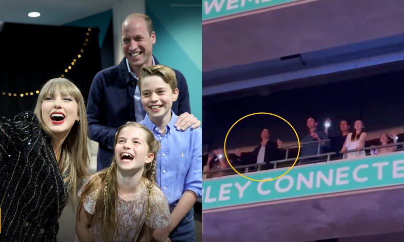 Принц Уильям потерял контроль над собой на концерте Тейлор Свифт.