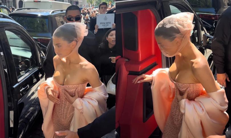 Кайли Дженнер на Неделе моды в Париже