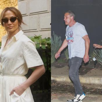 С Дженнифер Лопес и Беном Аффлеком никаких перемен: жена бродит по парижским бутикам, а разгневанный муж бунтует возле виллы в Лос-Анджелесе