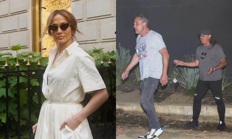 Дженнифер Лопес и Бен Аффлек «пойманы» фотожурналистами.