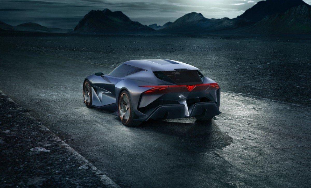 Cupra DarkRebel — электрическое купе