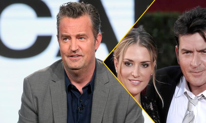 Мэттью Перри, Брук Мюллер, Чарли Шин Мэттью Перри, Брук Мюллер, Чарли Шин