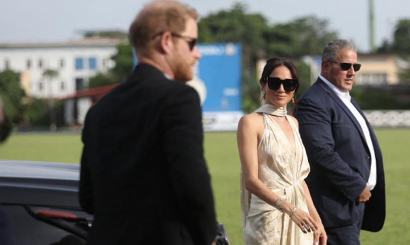 Мега Маркл и принц Гарри в Нигерии