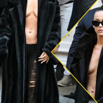 Кэри Перри демонстрирует свой подтянутый пресс, направляясь на показ Balenciaga Кэри Перри демонстрирует свой подтянутый пресс, направляясь на показ Balenciaga