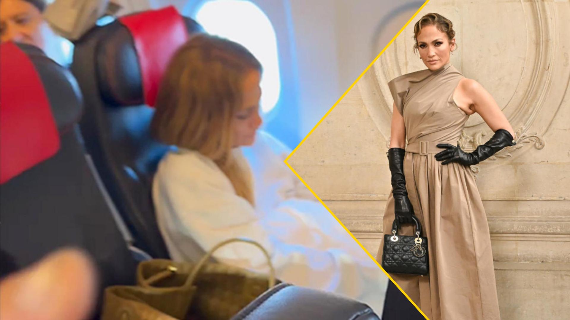 Дженнифер Лопес пошла на обед с хмурым лицом