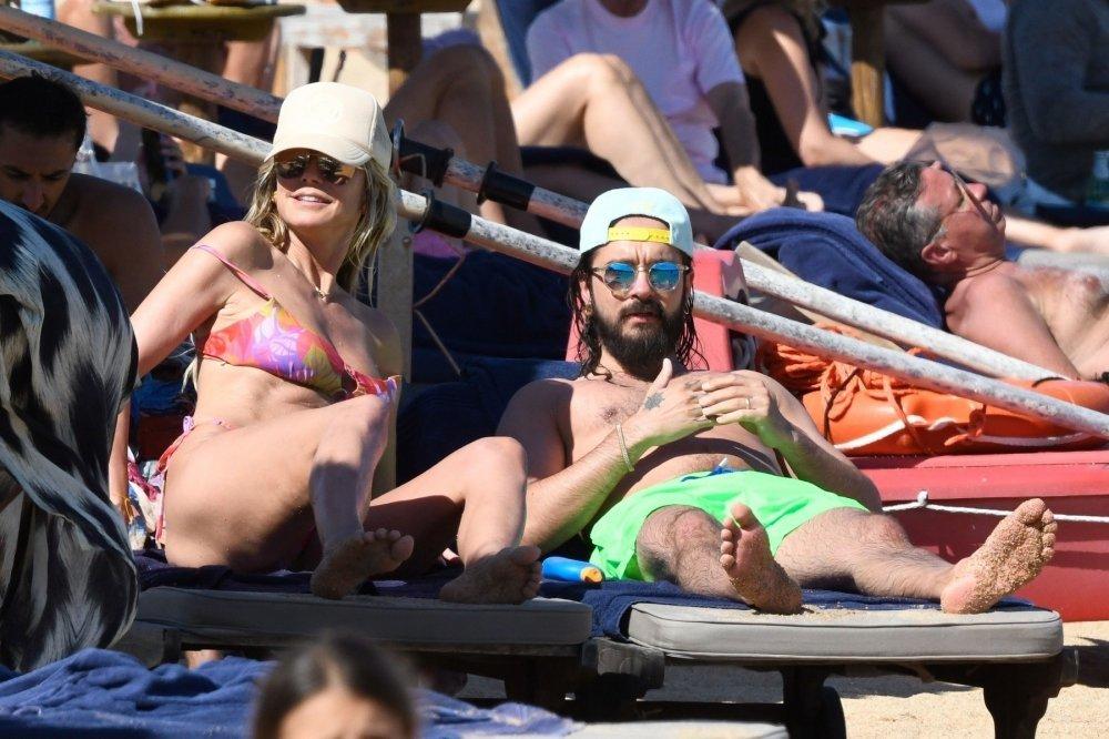 Хайди Клум и Том Каулитц отдыхают на Сардинии