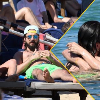 51-летняя Хайди Клум обменивается чувствами с Томом Каулитцем, который на 16 лет младше её, во время райского отпуска