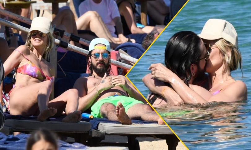 Хайди Клум и Том Каулитц отдыхают на Сардинии