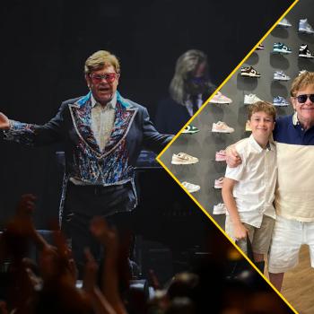 Скандал с Элтоном Джоном. Справил нужду прямо в обувном магазине