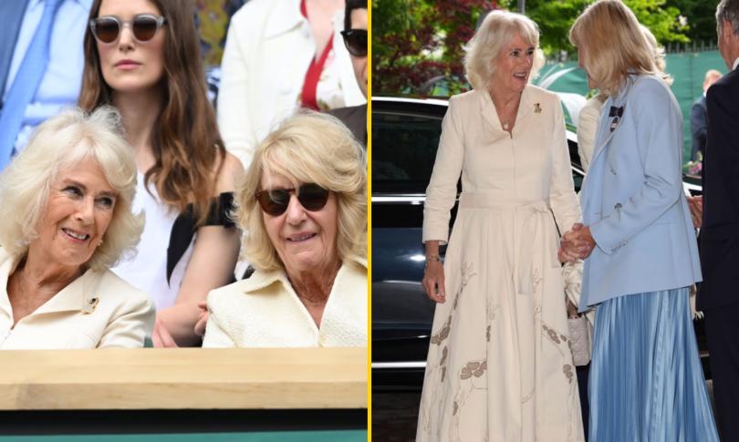 Королева Камилла появилась в стильном платье цвета слоновой кости