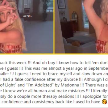 Бритни Спирс удивляет своей онлайн-записью: «Мне очень жаль»