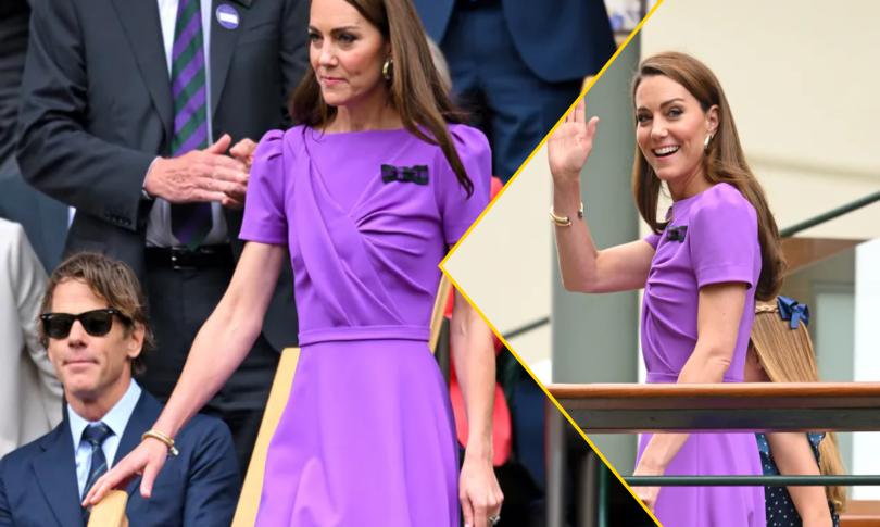 Герцогиня Кейт на финале Уимблдона. Герцогиня Кейт на финале Уимблдона.