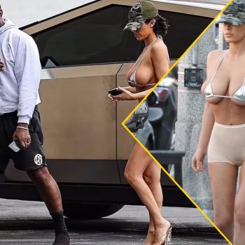 Канье Уэста и Бьянка Цензори пообедали в ресторане в Лос-Анджелесе