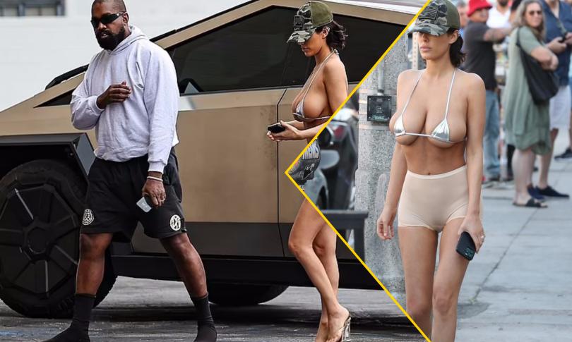 Канье Уэст и Бьянка Цензори приехали пообедать