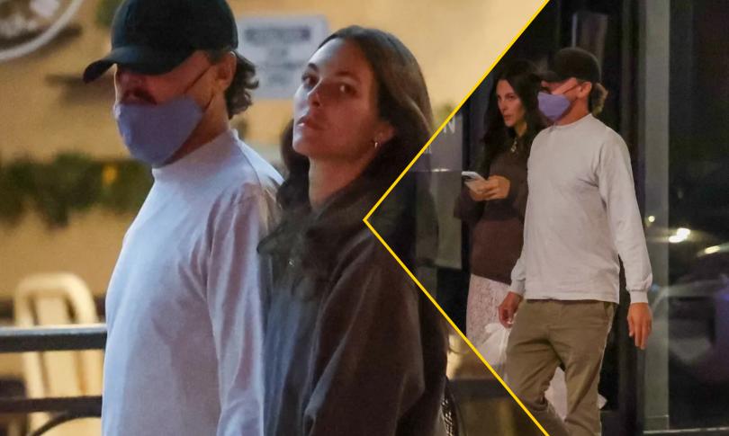 Леонардо ДиКаприо на романтической прогулке с моделью