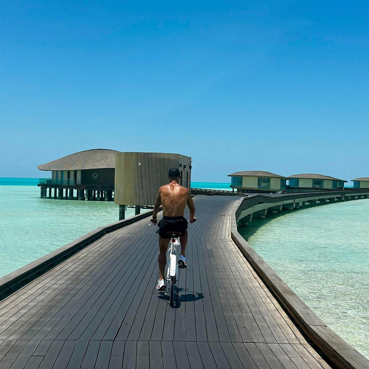 Криштиану Роналду и Джорджина Родригес на отдыхе