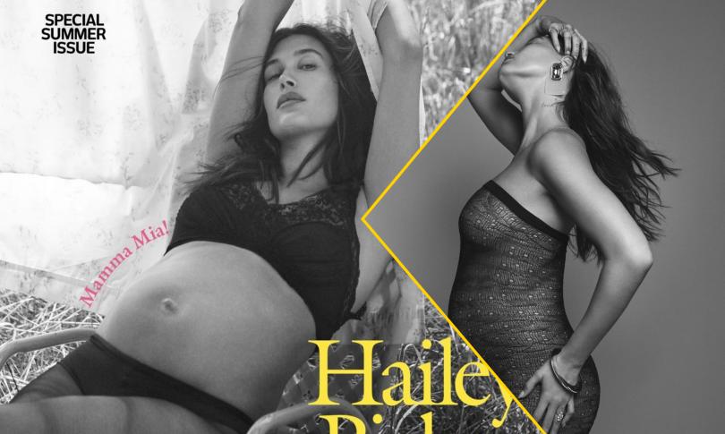 Хейли Бибер демонстрирует свой беременный живот в новой фотосессии Хейли Бибер демонстрирует свой беременный живот в новой фотосессии