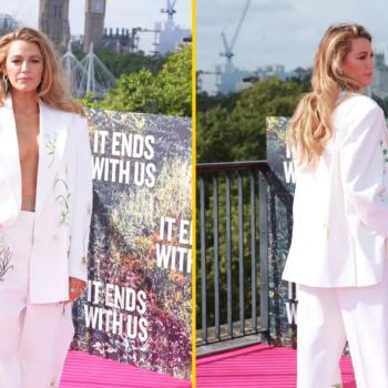 Блейк Лайвли в шаге от провала. Она блистала на премьере в рисковом наряде