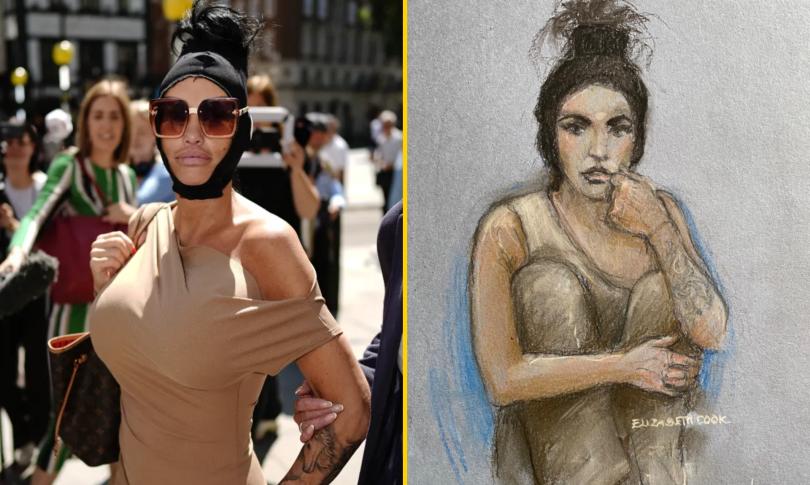 Кэти Прайс предстала перед судом