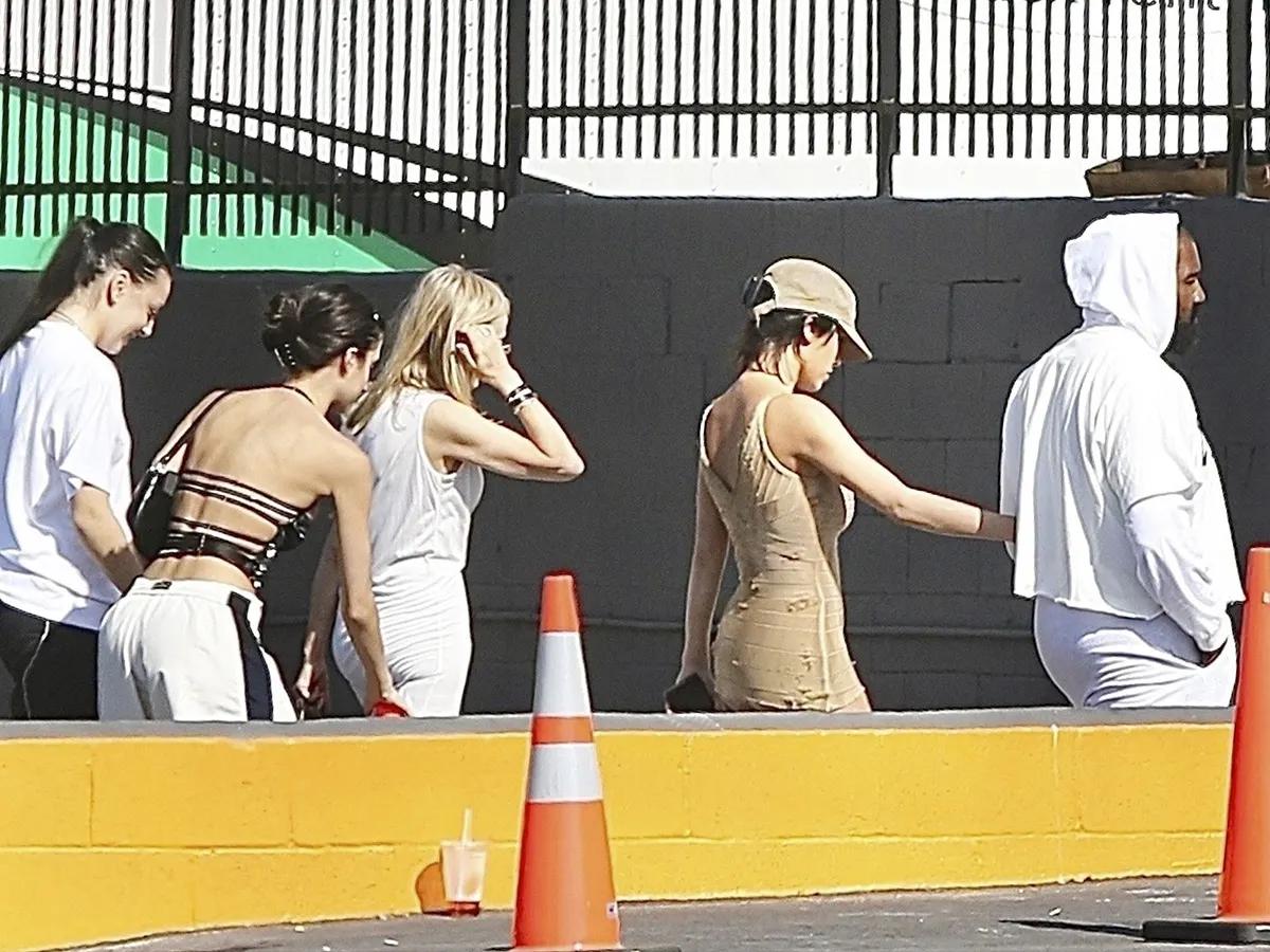 Бьянка Цензори и Канье Уэст