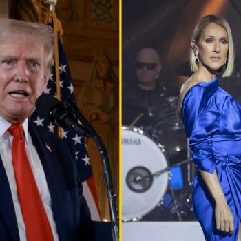 Дональд Трамп использовал Селин Дион в своей предвыборной кампании
