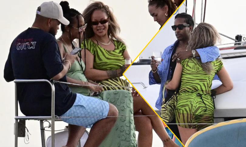 Рианна и вечеринка ASAP Rocky на яхте