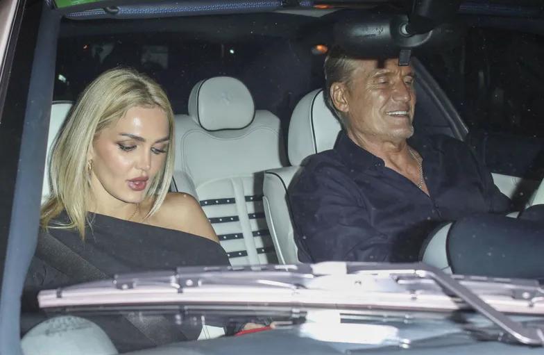 Дольф Лундгрен с женой