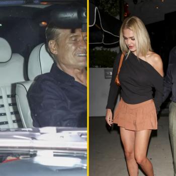 Дольф Лундгрен пригласил свою жену, которая на 39 лет младше его, в ресторан