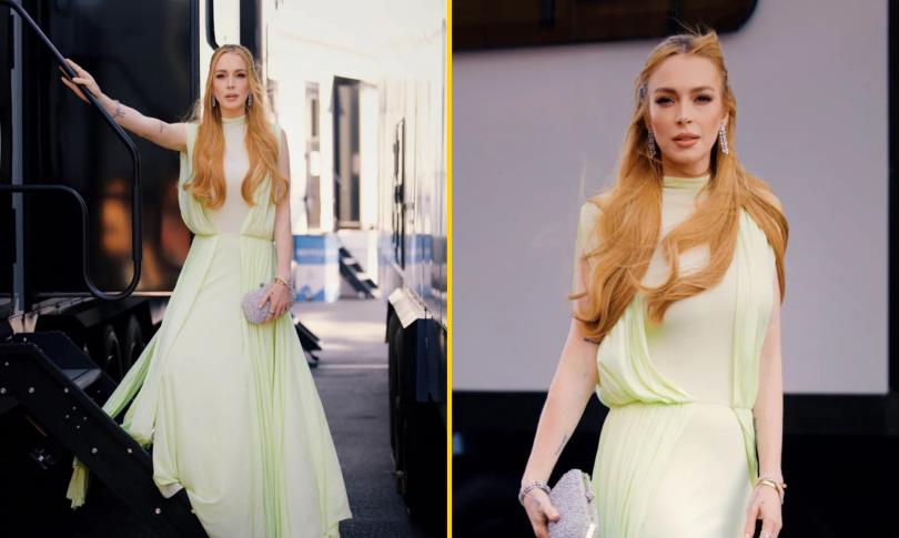 Линдси Лохан впечатляет своей формой