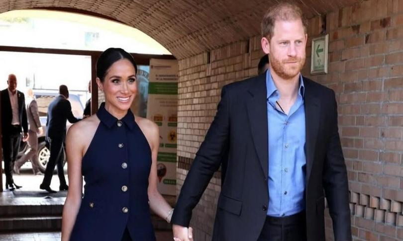 Меган Маркл и принц Гарри в Колумбии