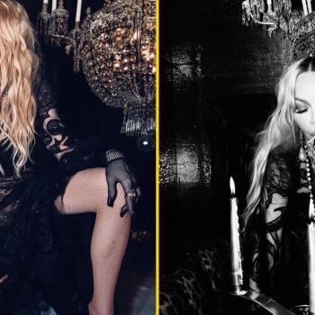 Одетая в Смелое платье, Мадонна празднует свой 66-й день рождения