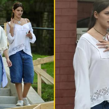 Сури Круз поступает в колледж. Папарацци “подловили” её в кампусе с мамой