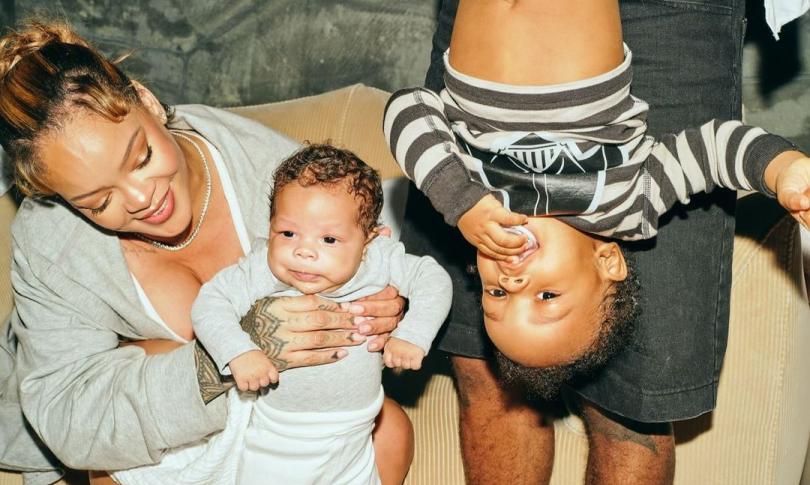 Asap Rocky показал фото Рианны с детьми