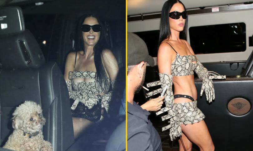 Кэти Перри в смелом наряде перед концертом в Западном Голливуде Кэти Перри в смелом наряде перед концертом в Западном Голливуде