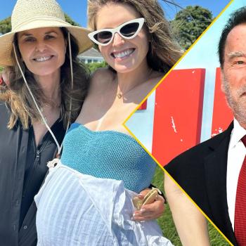 Беременная дочь Арнольда Шварценеггера на отдыхе со своей матерью