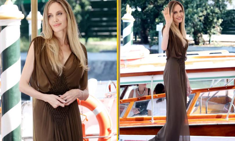 Анджелина Джоли в шикарном наряде Анджелина Джоли в шикарном наряде