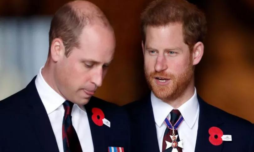 Принц Гарри и принц Уильям