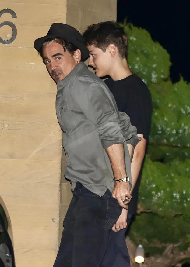 Колин Фаррелл повел сына на обед в любимый ресторан звезд